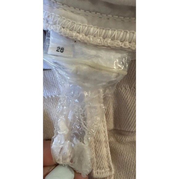 Frank & Eileen Size 28 Pink Stretchy High Rise Jeans Straight Leg - Picture 9 of 12